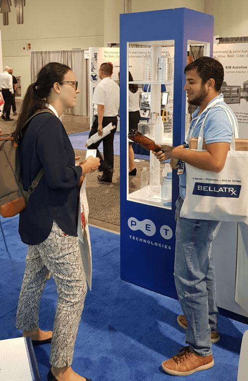 pack expo visitors