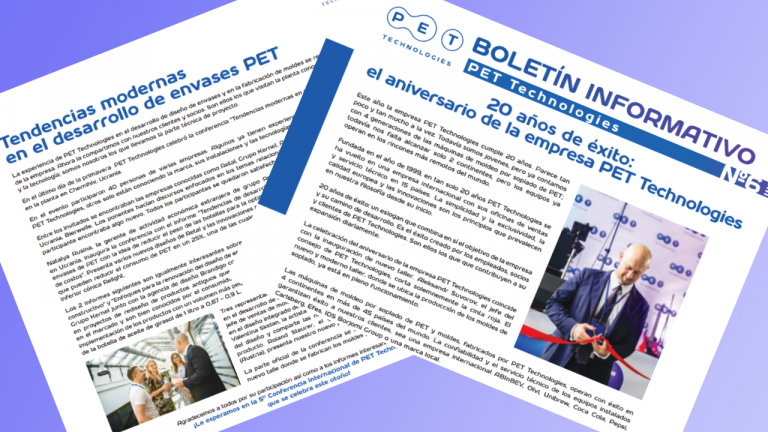 Bolet&iacute;n informativo №6: soplado de preformas PET - PET Technologies